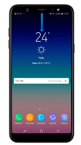 Pantalla de inicio