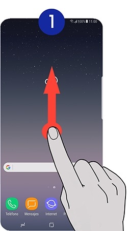 Accedemos a la pantalla de aplicaciones