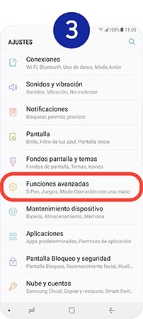 Tocamos sobre “Funciones avanzadas”