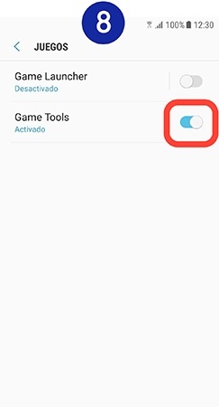 La función ha sido activada