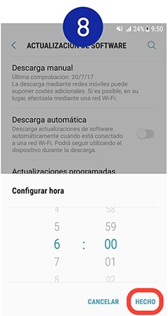 Por último, pinchamos en “Hecho”
