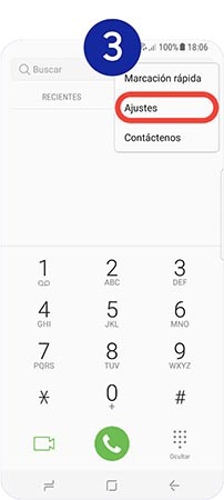 Pulsamos sobre Ajustes