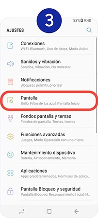 Pulsamos sobre Pantalla