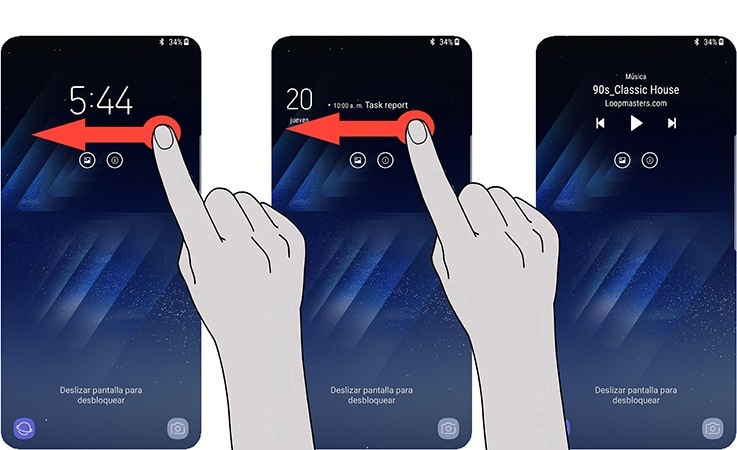 ¿cómo ver información útil en la pantalla de bloqueo?