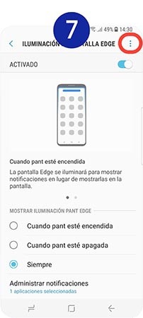Hacemos clic en los tres puntos de la esquina superior derecha
