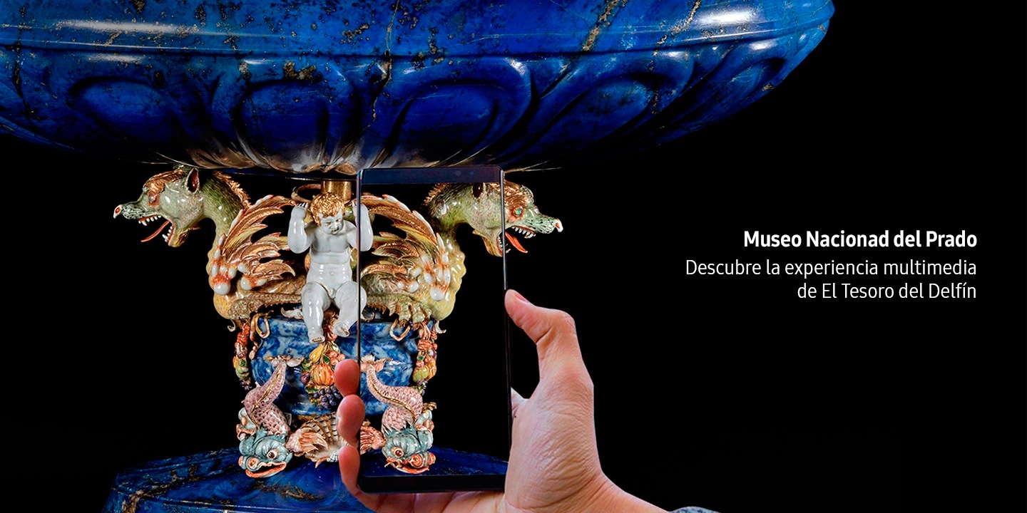 Descubre la experiencia multimedia de El Tesoro del Delfín Museo Thyssen. Ampliamos los horizontes del arte a través de la tecnología.