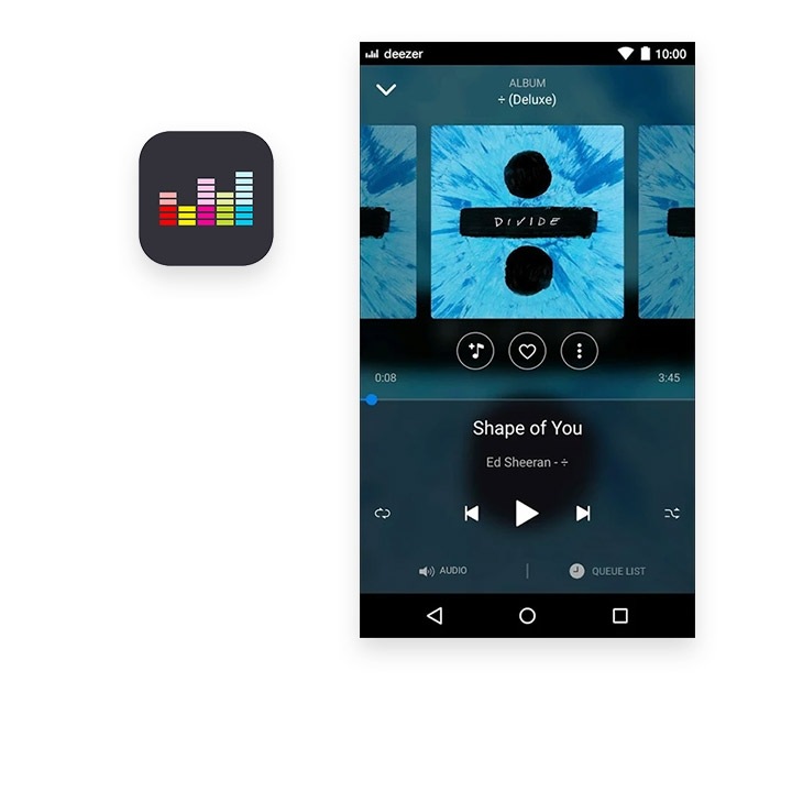 Streaming Deezer on Android