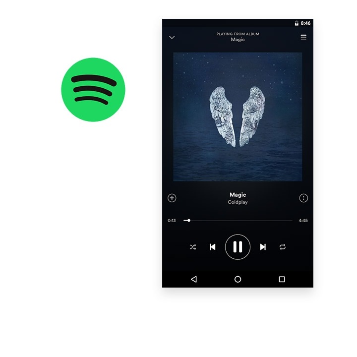 Streaming Spotify on Android
