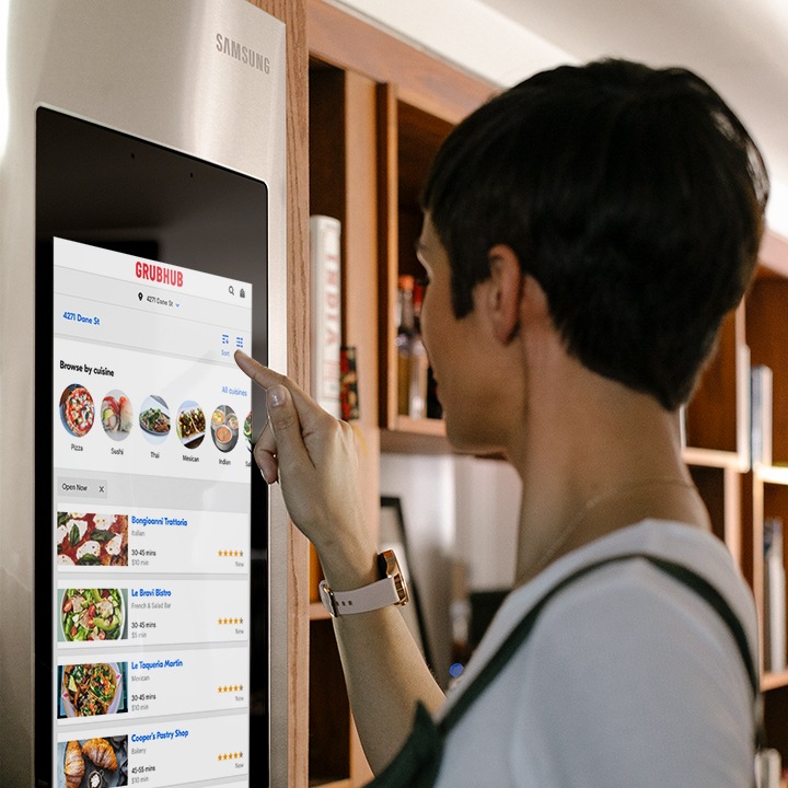 Le réfrigérateur Family Hub facilite la gestion des repas