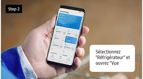 Étape 2. Sélectionnez Réfrigérateur et ouvrez Voir à l’intérieur