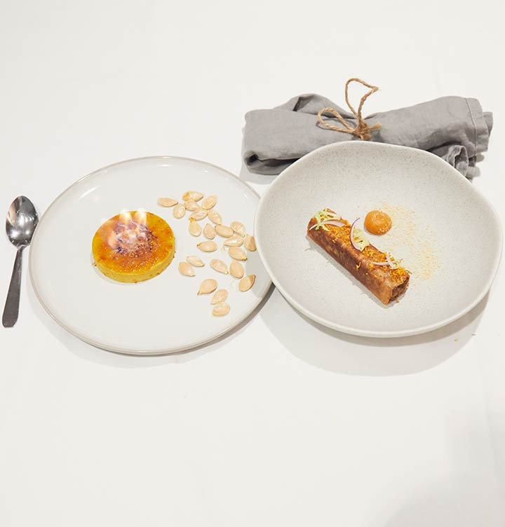 Recette Crème brulée chocolat blanc potimarron Recette Crème brulée chocolat blanc potimarron