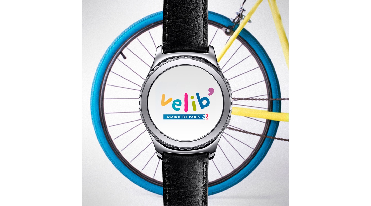 Application Vélib pour Gear S2 Application Vélib pour Gear S2