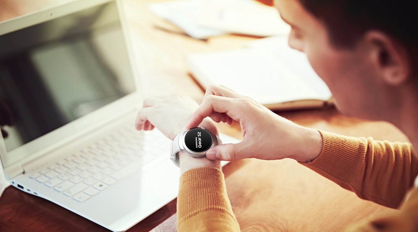 Utilisation de la Gear S2 Utilisation de la Gear S2