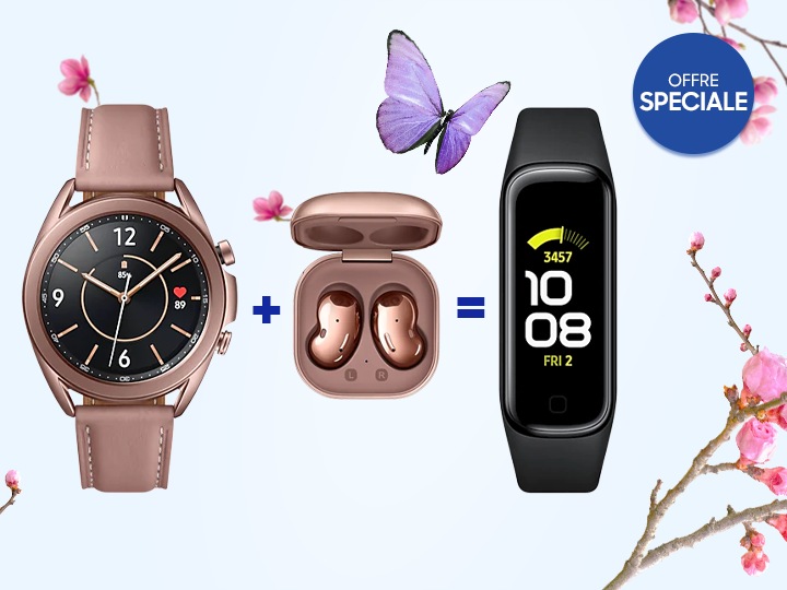 Galaxy Watch3 + Buds Live + Galaxy Fit2 Galaxy Watch3 + Buds Live + Galaxy Fit2