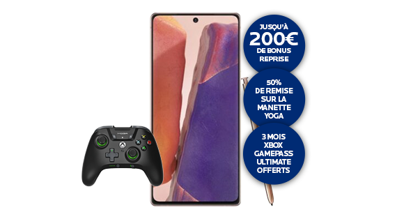 Galaxy Noet20 + Gamepass Galaxy Noet20 + Gamepass