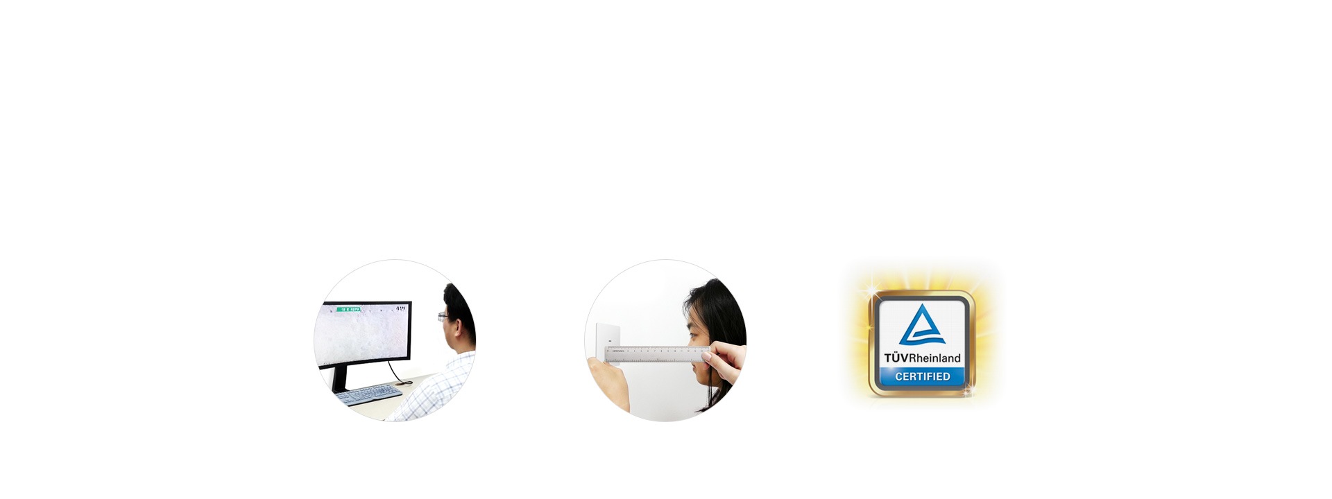 Tests cliniques certifiés TUV Rheinland