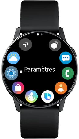 Appuyez sur Batterie