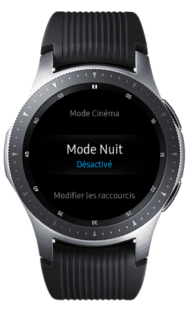 Sélectionnez le mode Nuit