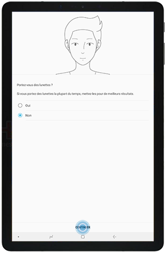 Appuyez à nouveau sur Continuer