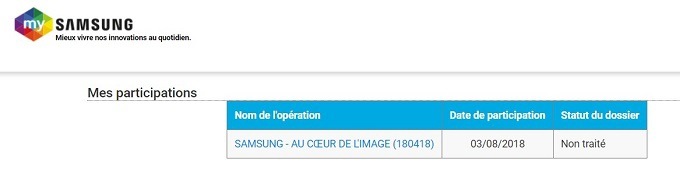Suivi de participation