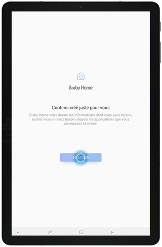 Démarrer Bixby Home