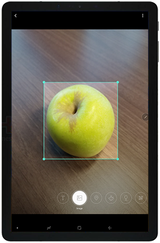 Bixby Vision sur une photo