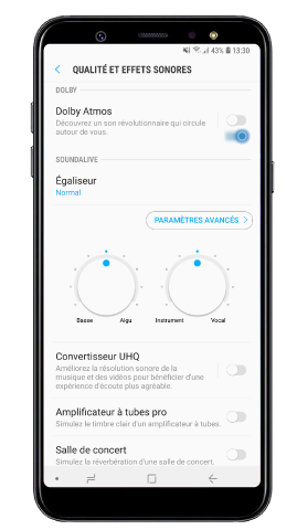 Activer Dolby Atmos