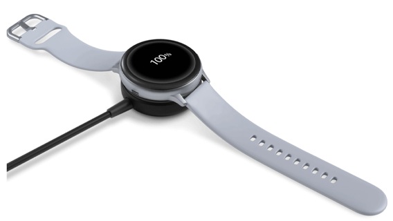 Recharger la batterie de la Galaxy Watch