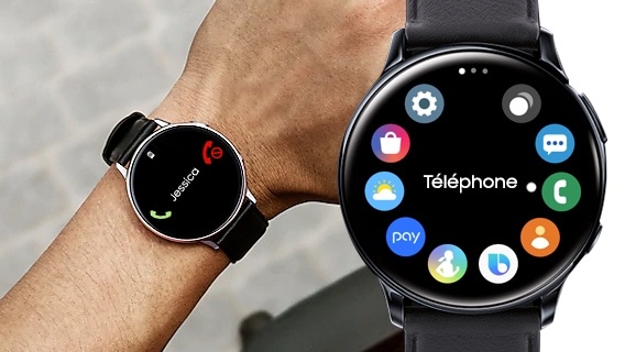 Utiliser les fonctions d’appels de la Galaxy Watch