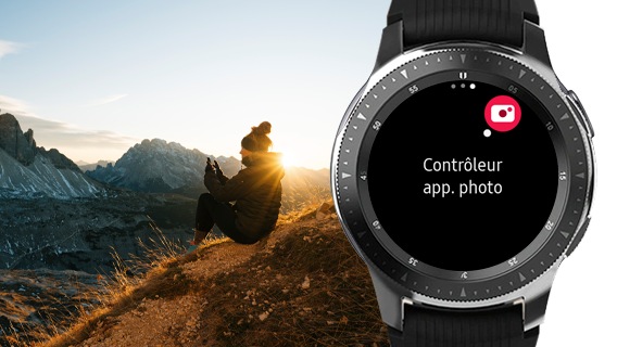 Prendre des photos avec la Galaxy Watch