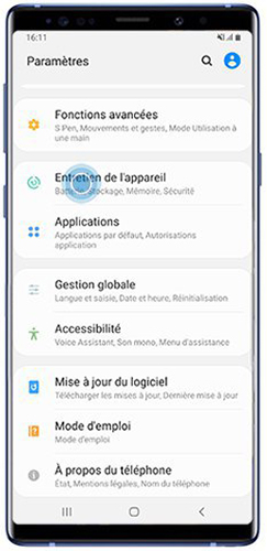Lancer Entretien de l’appareil