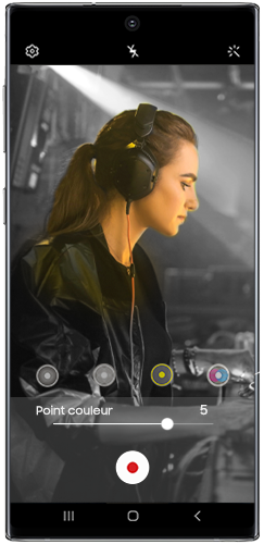 Créer un effet Grand cercle sur vos vidéos avec le Note10