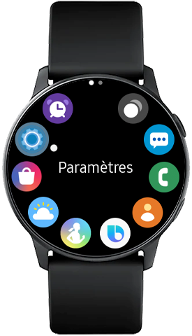 Appuyez sur Paramètres