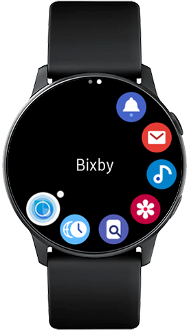 Appuyez sur Bixby