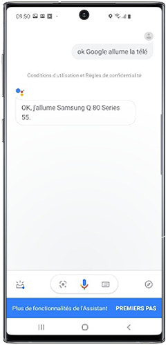 Commande vocale avec SmartThings.et Google Home