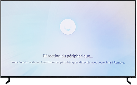Recherche du périphérique