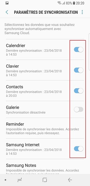Comment puis-je obtenir les données d’une sauvegarde ?