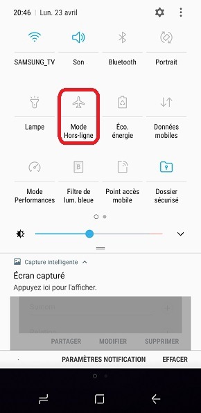 Mode Avion