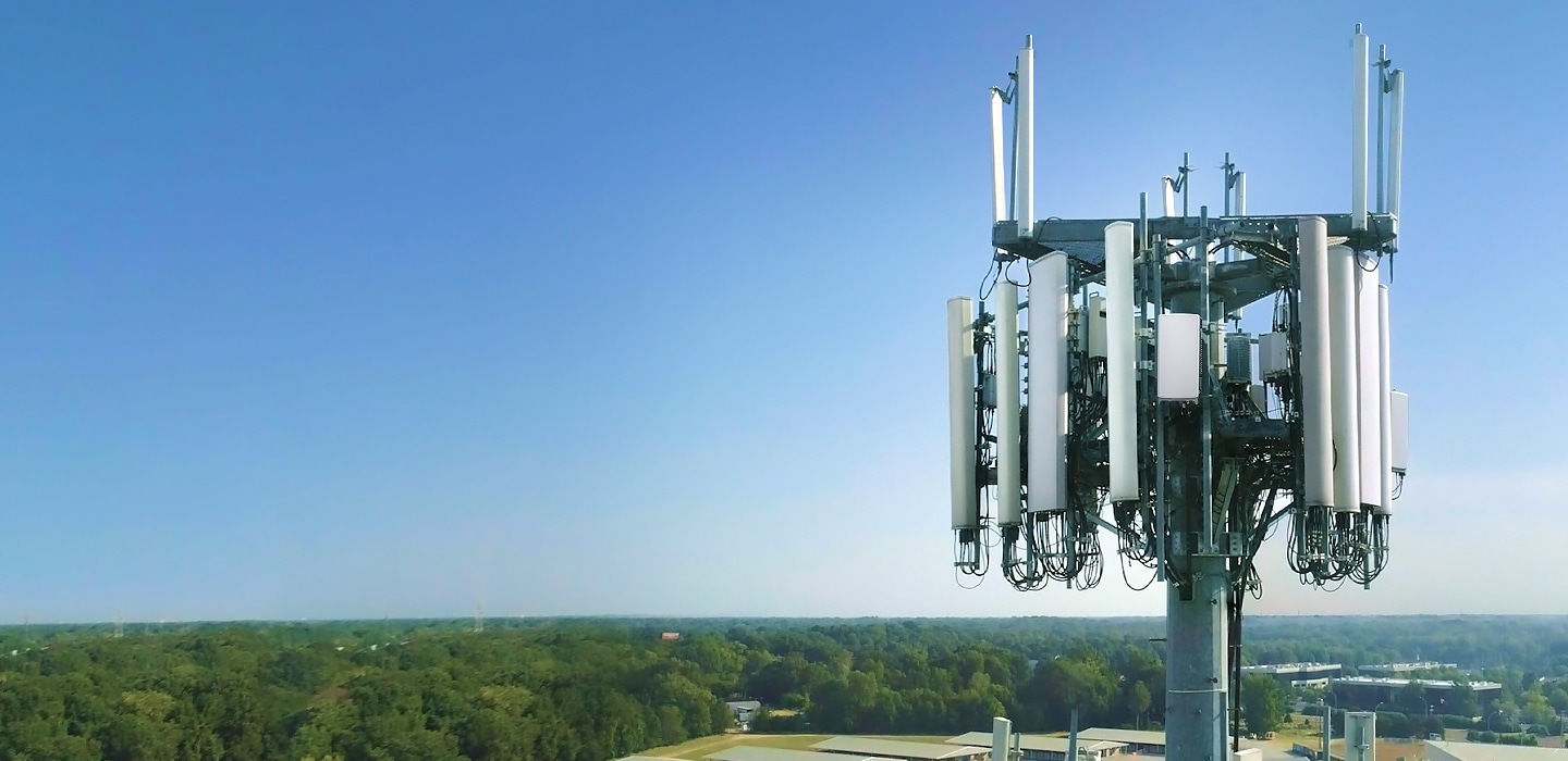 An Image of CBRS Solutions installed in suburban area.