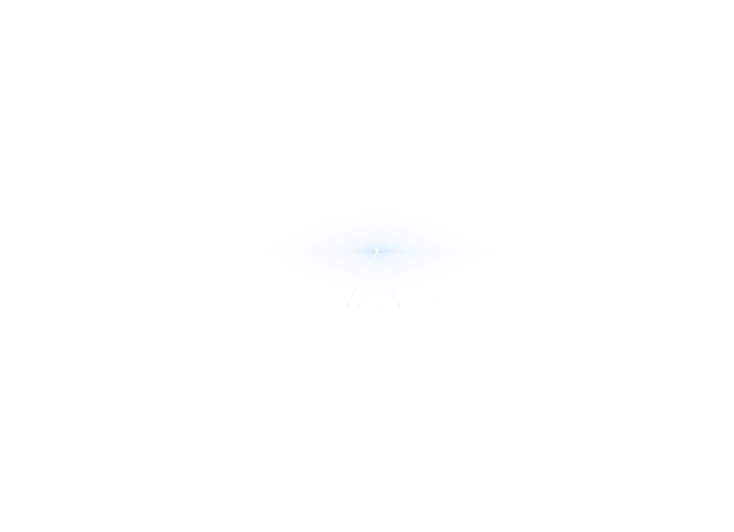 An illustrative image of a city connected with 5G.