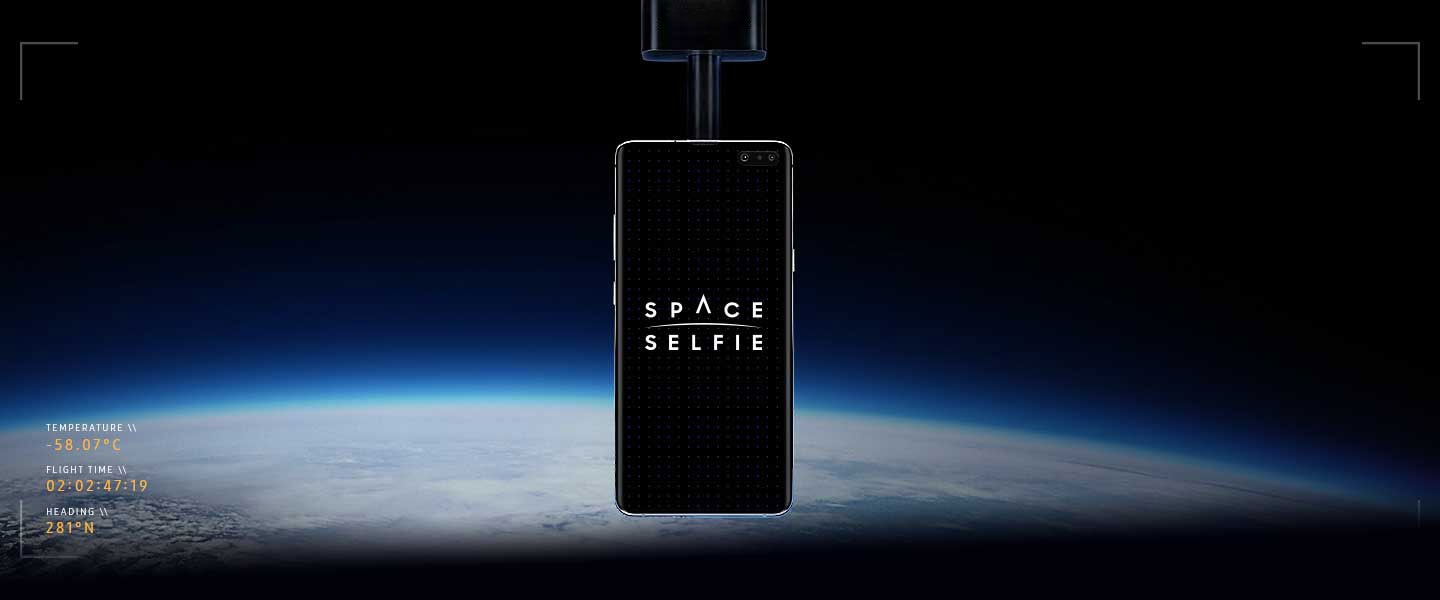 Samsung S10 SpaceSelfie earth