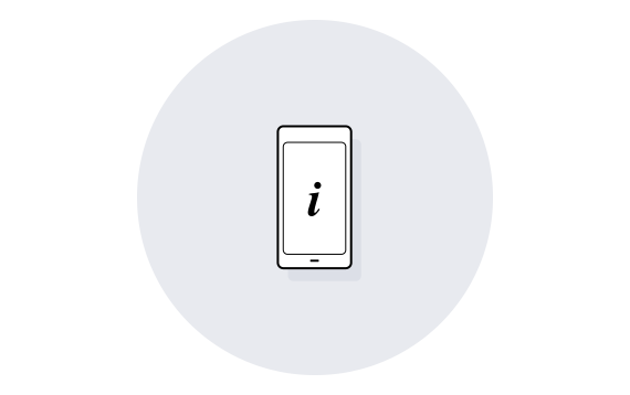 Zoek het nummer op in Instellingen onder “Info telefoon”