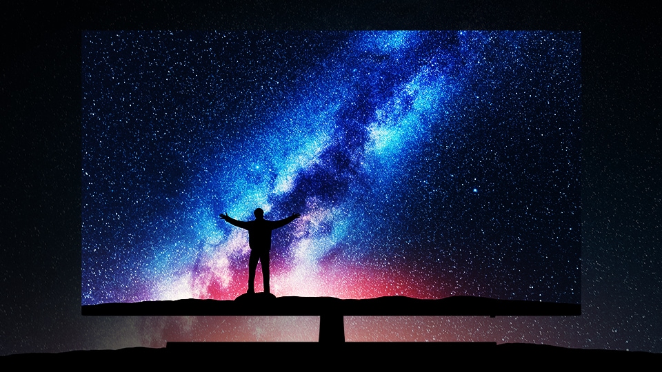 Samsung Premium UHD’s Dynamic Crystal Color presenting 1 billion shades of brilliant and vivid color