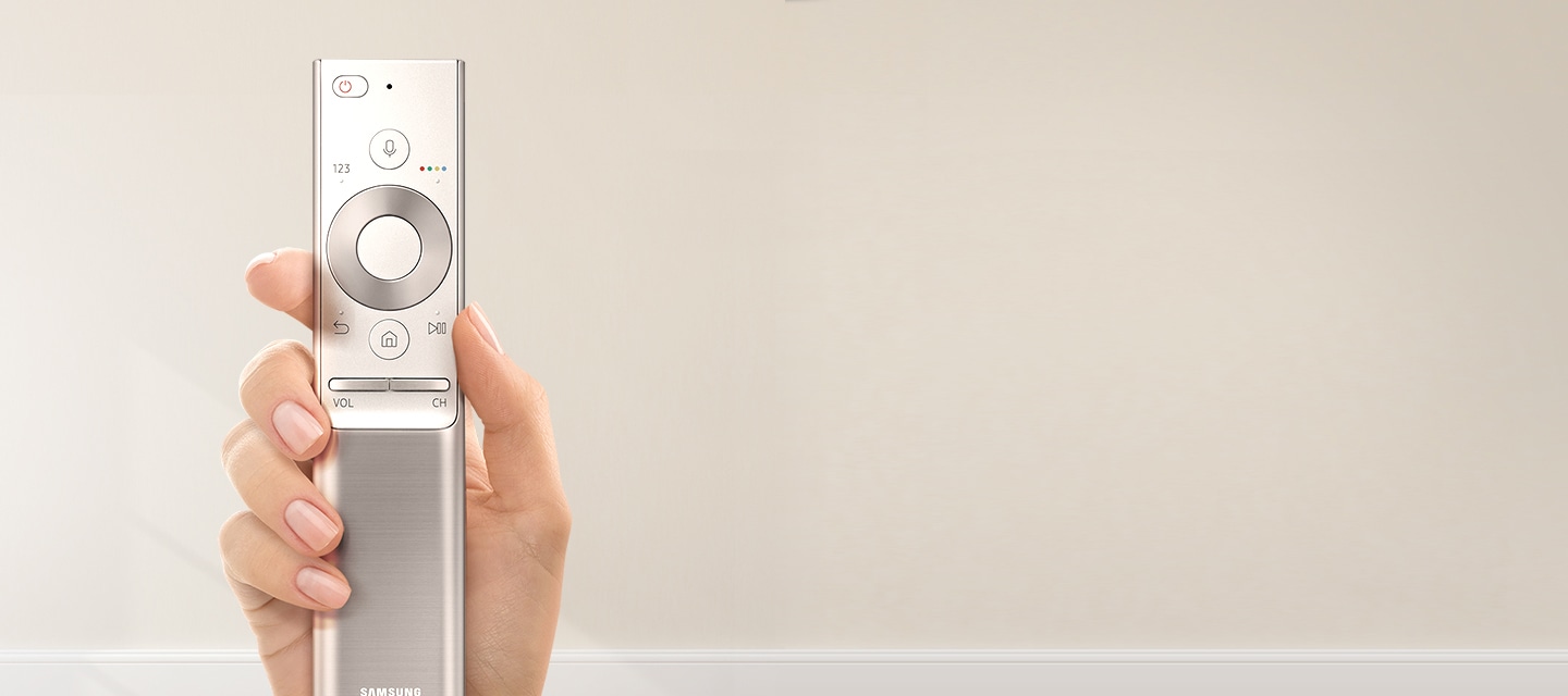 The one remote control of QLED TV