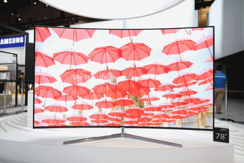 SUHD TV slim design