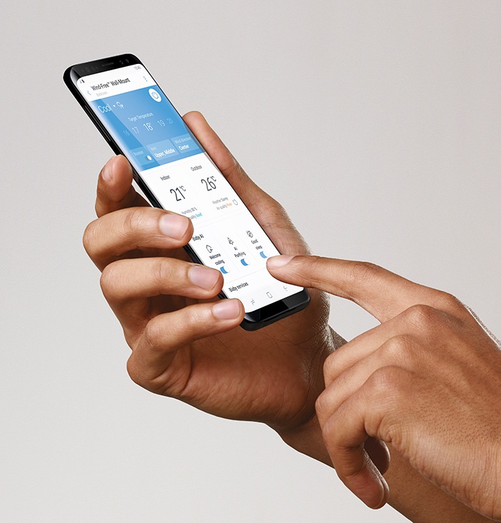 controlling air conditioner from mobile phone