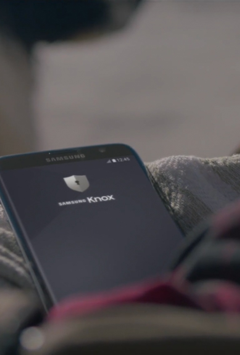 Thumbnails to Samsung Knox Video