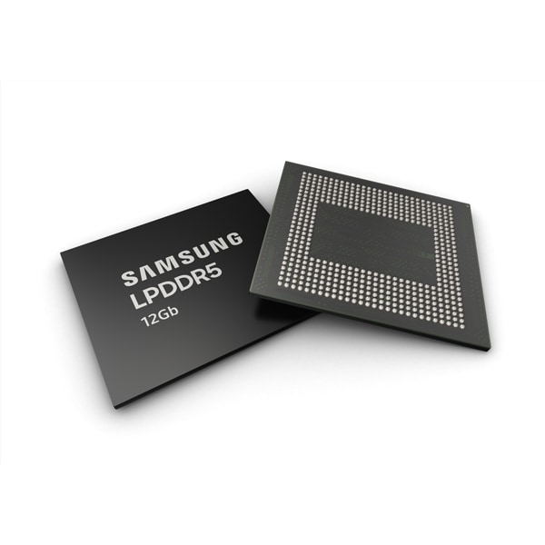H Samsung Ξεκινά τη Μαζική Παραγωγή της Πρώτης 12Gb LPDDR5 Mobile DRAM για Premium Smartphones