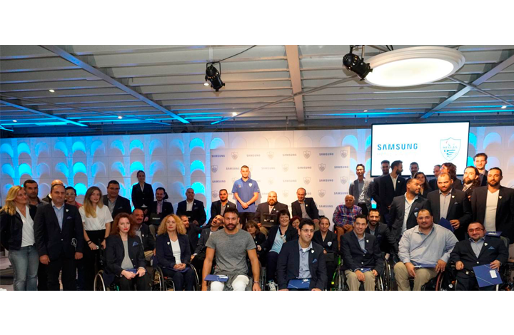 Η Samsung τιμά την Ελληνική Παραολυμπιακή Ομάδα