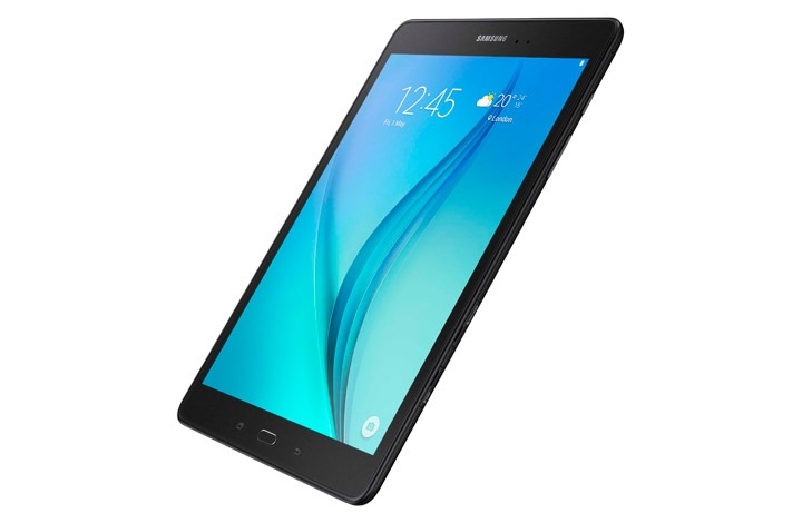 galaxy tab a black side